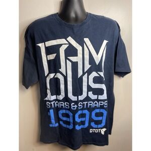 Famous Stars And Straps Tee Shirt Mens Size XL #21780 Skateboarding Blink 182